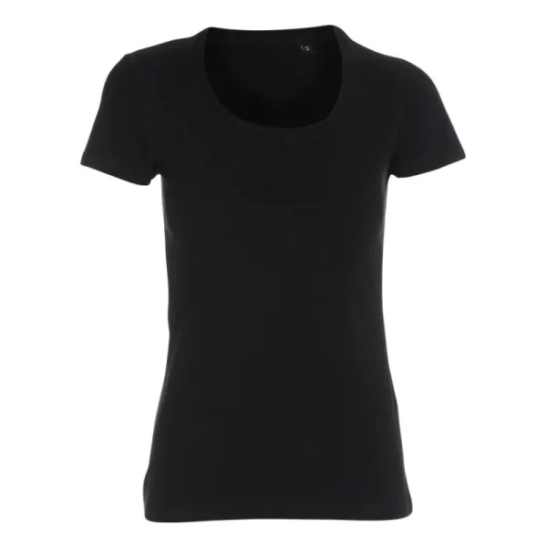 Lady Carbon Tee - black - front