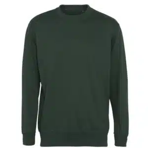 Heavy Sweater - Lækker kraftig og varm - Bottle Green