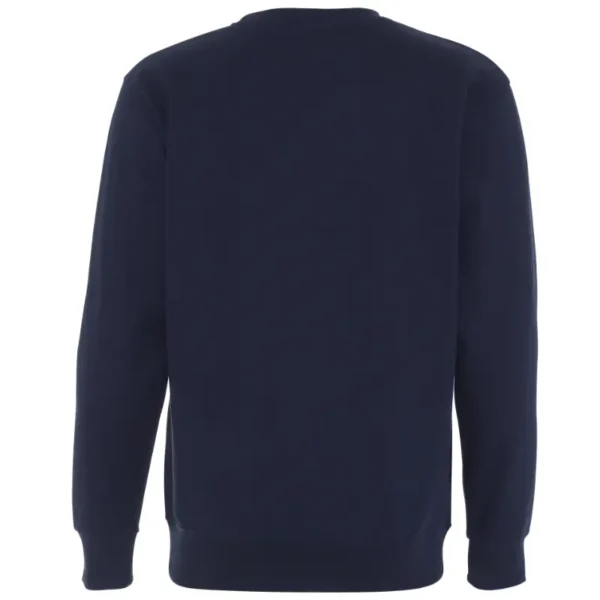 Heavy Sweater - Lækker kraftig og varm - Navy blå - bagsiden