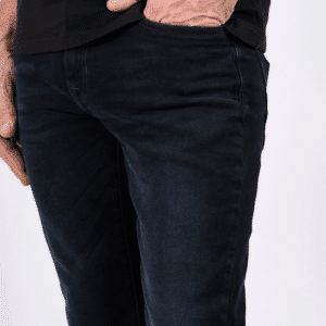 Jeans i flot mørkegrå - Super stretch til mænd. PRE END 1
